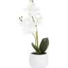Kunstplanten & -Bloemen>Merk Excellent Flowers Kunstorchidee In Pot Roze,Wit