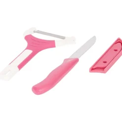 Keukengerei>Rösle Excellent Houseware Schilmessenset Grijs,Paars,Roze