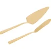 Bestek>Merk Excellent Houseware Taartserveerset Goud,Zilver