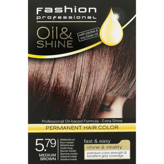 Haarverzorging>Head & Shoulders Fashion Professional Haarverf Oil & Shine Bruin