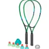 Spellen>Mini Matters Fast Badmintonset Blauw,Groen