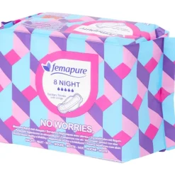 Lichaamsverzorging>Palmolive Femapure No Worries Maandverband Night
