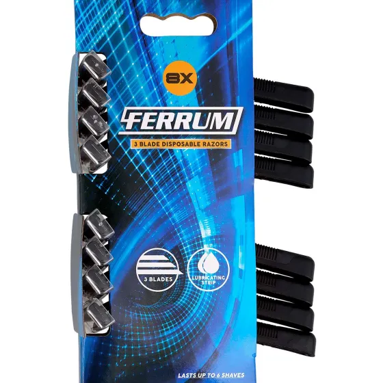Ontharen & Scheren>BIC Ferrum Scheermesjes Zwart