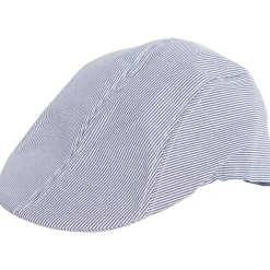 Accessoires>McGregor Flatcap Blauw,Print,Zwart