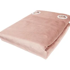 Raamdecoratie>C&C Fluwelen Gordijn Beige,Roze