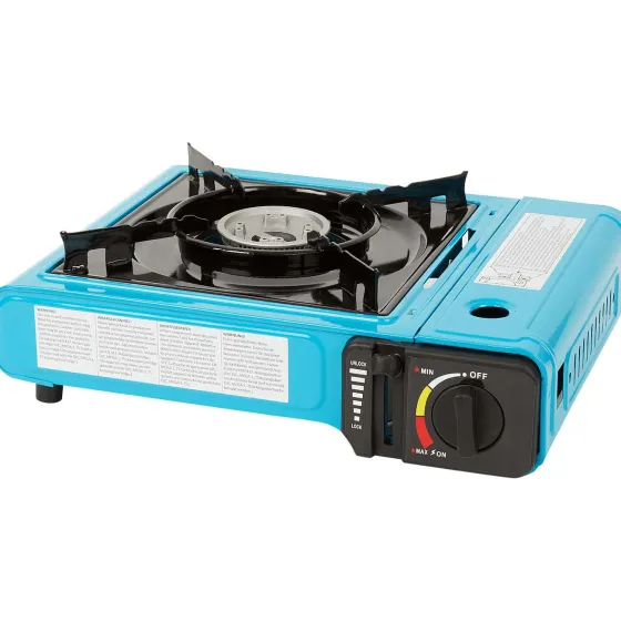 Kampeerspullen>Froyak Gaskooktoestel Blauw