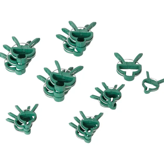 Tuindecoratie>Merk Garden Collection Plantenklemmen Groen