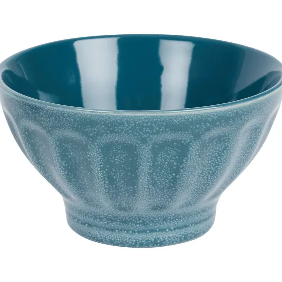 Servies>Merk Geglazuurde Kom Blauw,Grijs,Roze,Geel