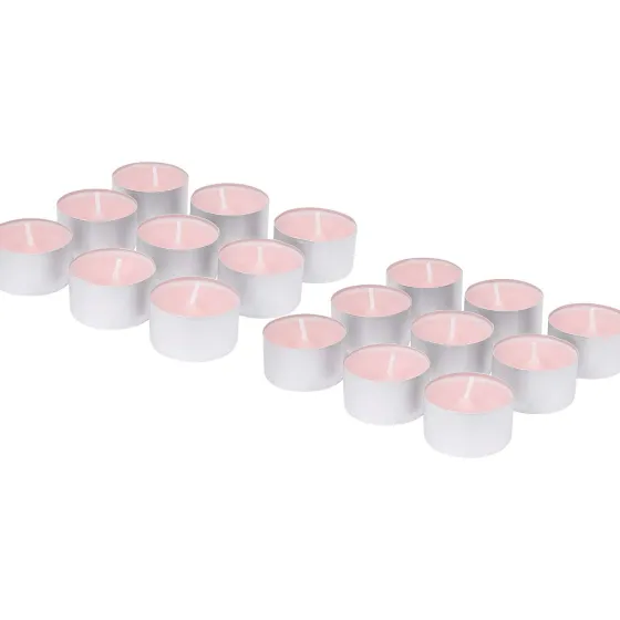 Kaarsen>Candra Geurtheelichten Sense & Glow Roze,Wit