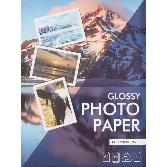 Fotoalbums>Merk Glanzend Fotopapier A4
