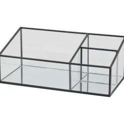 Woonaccessoires>Merk Glazen Opbergdoos Meerkleurig