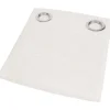 Raamdecoratie>C&C Gordijn Ilse Beige,Wit