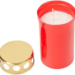 Kaarsen>Candra Grafkaars Rood