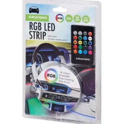 Verlichting>Grundig Ledstrip Meerkleurig