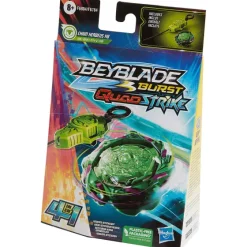 Spellen>Hasbro Beyblade Burst Quad Strike Tol Blauw,Geel,Rood,Zwart