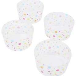 Servies>Merk Herbruikbare Party Snackbakjes Print