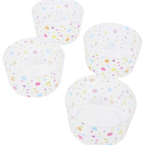 Servies>Merk Herbruikbare Party Snackbakjes Print