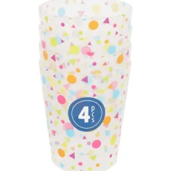 Servies>Merk Herbruikbare Partybekers Transparant,Print