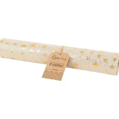 Breien & Haken>Alison & Mae Hobby Flora Decoratiestof Beige,Zwart,Goud,Wit