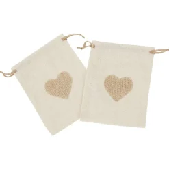 Inpakken>Merk Hobby Flora Katoenen Cadeauzakjes Beige