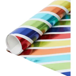 Inpakken>Merk Holografisch Inpakpapier Print