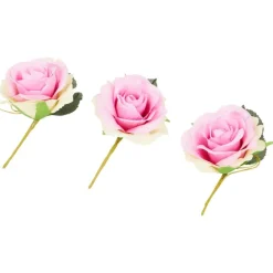 Kunstplanten & -Bloemen>Merk Home Accents Decoratierozen Roze,Wit