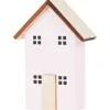 Woonaccessoires>Merk Home Accents Houten Huisje Grijs,Groen,Roze,Wit