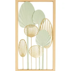 Woonaccessoires>Merk Home Accents Houten Muurdecoratie Beige
