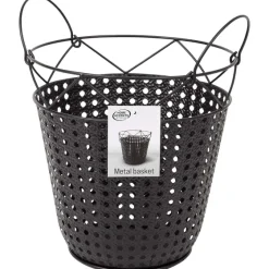Bloempotten>Merk Home Accents Metalen Mand Zwart