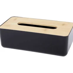 Woonaccessoires>Merk Home Accents Tissuebox Wit,Zwart