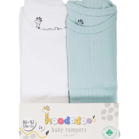 Ondergoed>Hoodadoo Rompers Extra Soft Meerkleurig