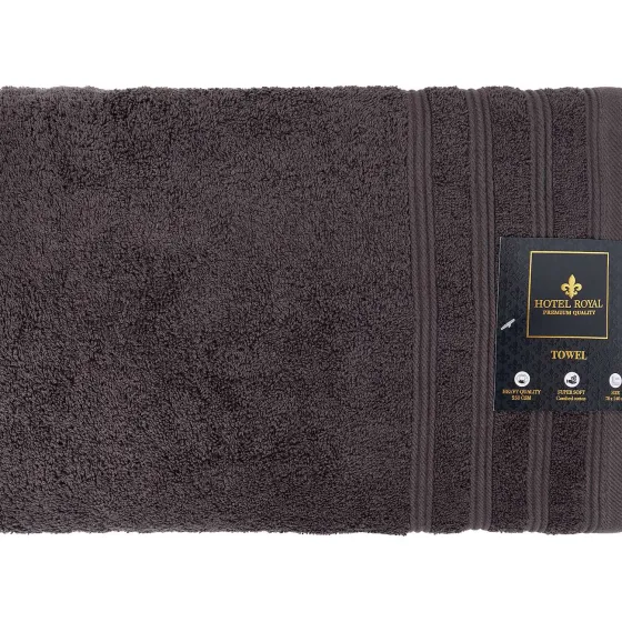 Badtextiel>Hotel Royal Badlaken Antraciet Grijs