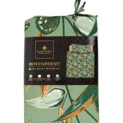 Beddengoed>Hotel Royal Dekbedovertrek Beige,Grijs,Print,Wit