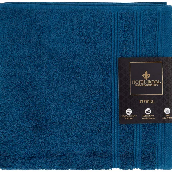 Badtextiel>Hotel Royal Handdoek Blauw
