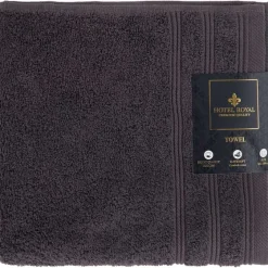 Badtextiel>Hotel Royal Handdoek Antraciet Grijs