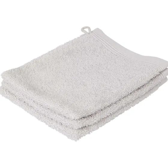 Badtextiel>Hotel Royal Washandjes Licht Grijs