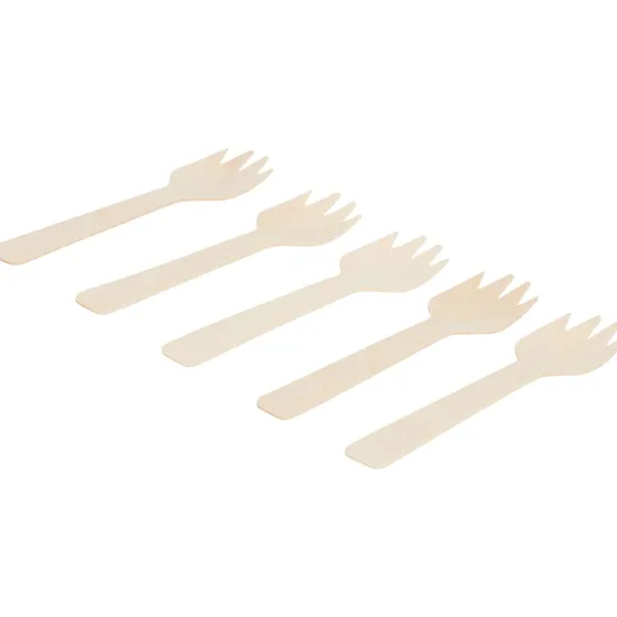 Feestartikelen>Merk Houten Bestek Beige