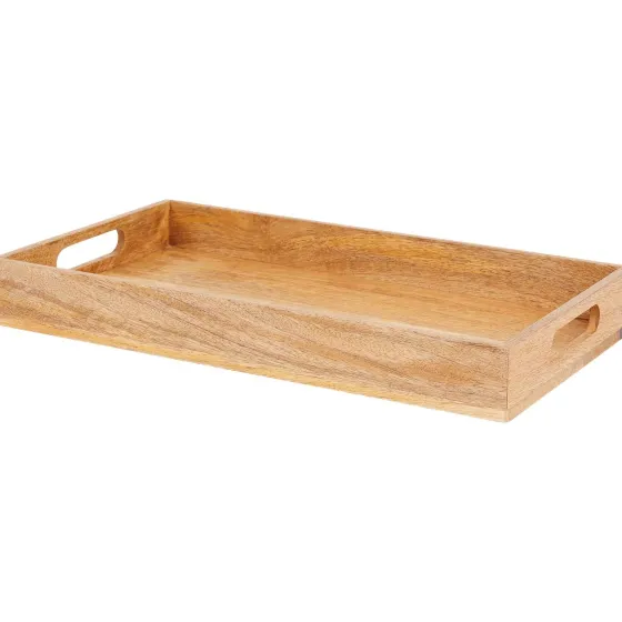 Dienbladen>Staub Houten Dienblad Beige,Bruin