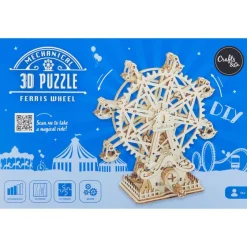 Speelvoertuigen>Androni Houten 3D-Puzzel Beige