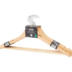 Wassen & Strijken>Merk Houten Kledinghangers Beige