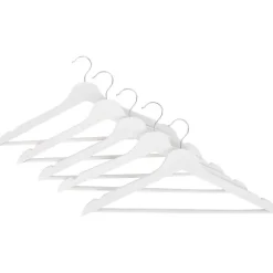 Wassen & Strijken>Merk Houten Kledinghangers Zwart,Wit