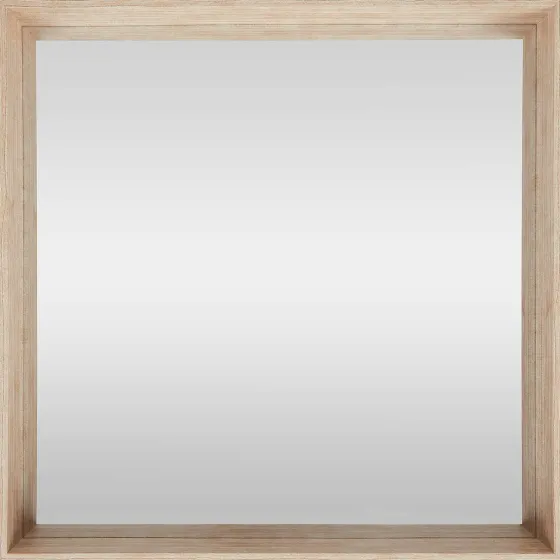 Wanddecoratie>Merk Houten Spiegel Beige,Zwart,Bruin
