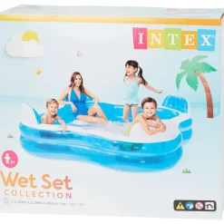 Waterspeelgoed>Intex Familiezwembad Blauw,Wit