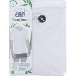 Kleding>Jack Parker Bamboe T-Shirt Wit