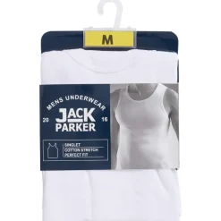 Ondergoed>Jack Parker Singlet Wit