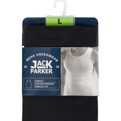 Ondergoed>Jack Parker Singlet Zwart