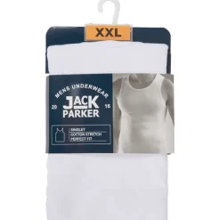 Ondergoed>Jack Parker Singlet Wit