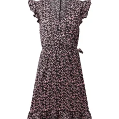 Kleding>SuperTrash Jurk Blauw,Print,Roze,Zwart