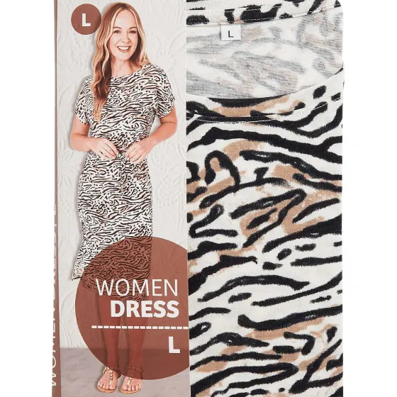 Kleding>SuperTrash Jurk Print,Zwart