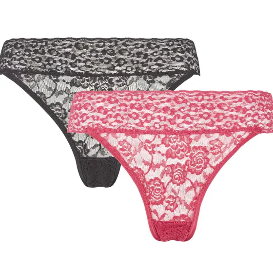 Ondergoed>Australian Kanten Slips Blauw,Rood,Roze,Zwart